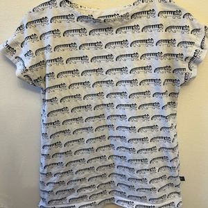 Lisa Larson Uniqlo Cat T Shirt Size Small Tunic Style
